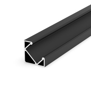 Profil LED - P3-1 czarny lakierowany
