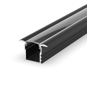 Profil LED - P18-1 czarny lakierowany
