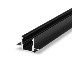 Profil LED - P25-2 czarny lakierowany