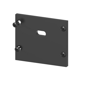 Zaślepka P22-2/P22-3 (C7) z otworem czarna