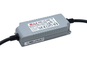 GLP: zasilacz 350mA/9-36VDC, CC, IP40, plastic case