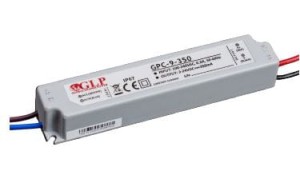 Driver prądowy 350mA/3-24V, CC, non-PFC, IP67 plastic